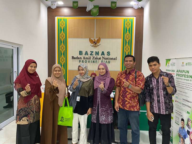 Kunjungan dan Audiensi Politeknik Pengadaan Nasional dengan Baznas Provinsi Riau