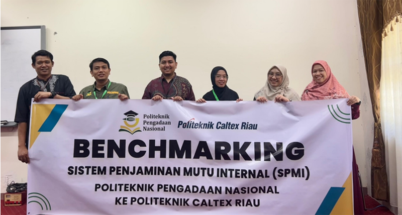 Kunjungan Studi Banding/Benchmarking SPMI Politeknik Pengadaan Nasional Ke SPMI Politeknik Caltex Riau